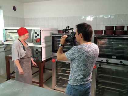 Телеканал «Культура» побывал в пекарне «Хороший хлеб»