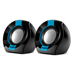 Колонки SVEN 150, чёрный-синий, USB, мощность 2x2,5 Вт(RMS)