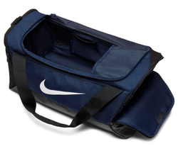 Спортивная сумка Nike Brasilia 9.5 Training Duffel Bag - темно-синий/черный/белый