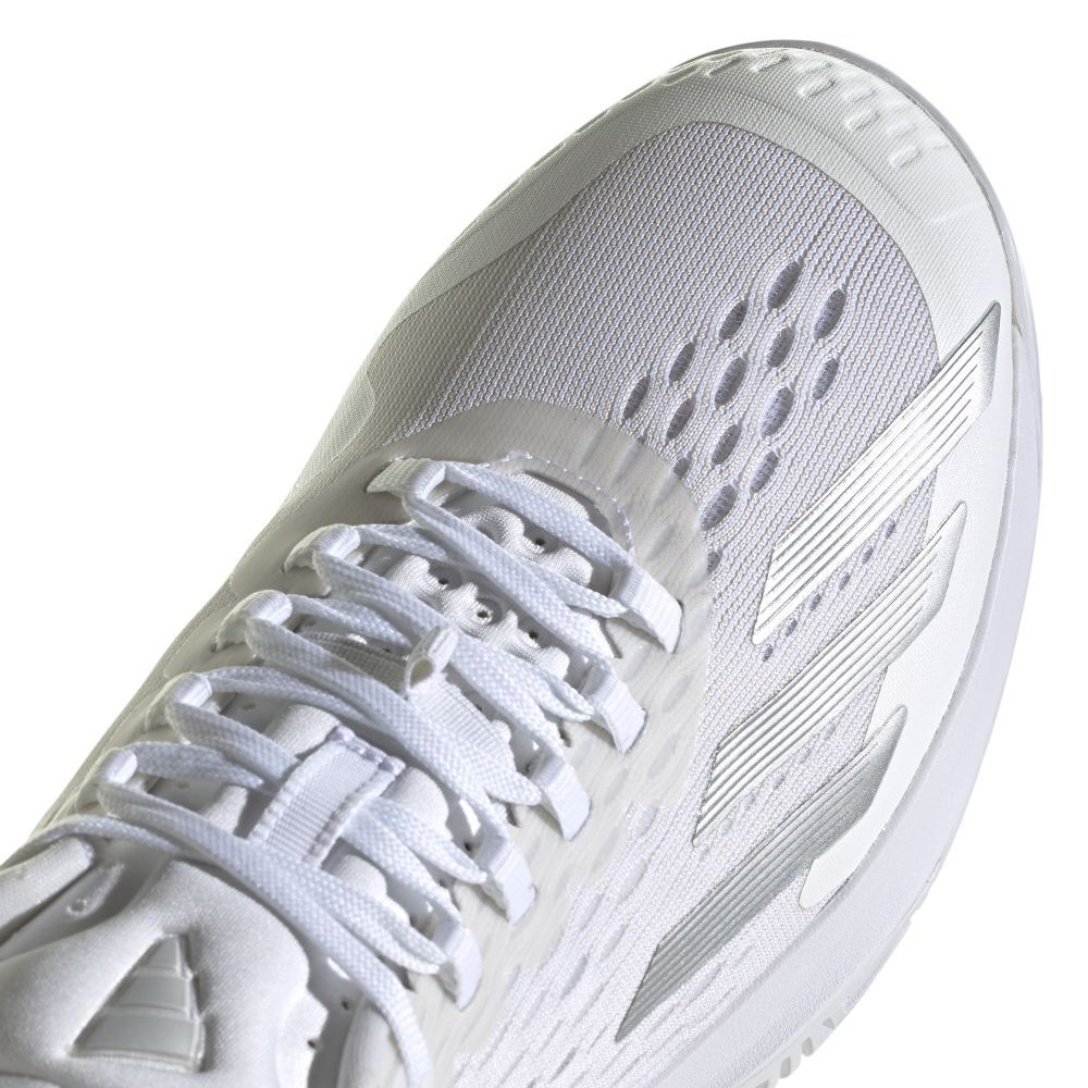 Женские Кроссовки теннисные Adidas Adizero Cybersonic W - cloud white/silver metallic/grey one