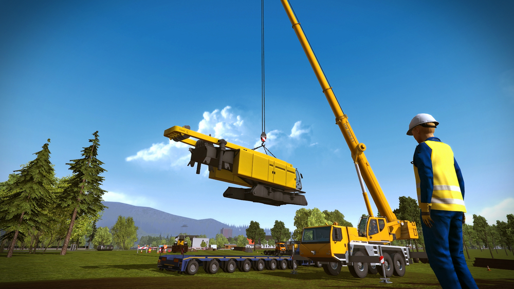 Construction Simulator 2015: Liebherr LR 1300 (Версия для СНГ [ Кроме РФ и РБ ]) (для ПК, цифровой код доступа)