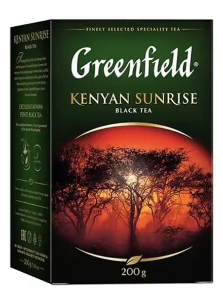 Чай черный листовой Kenyan Sunrise, 200 гр
