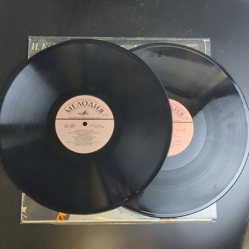 2 LP Иосиф Ковнер - Акулина. Монтаж оперетты по повести Барышня Крестьянка А.С. Пушкина. 2 Виниловые пластинки 12 дюймов. Мелодия СССР 1978 год.