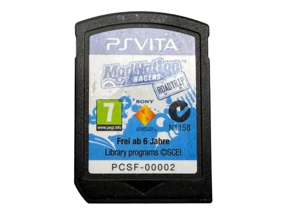 PS VITA ModnaTion Racers Roadtrip PCSF-00002, без коробки