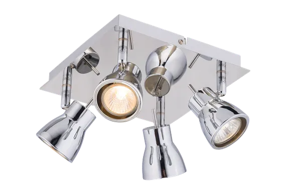Светильник Sfera Sveta 8746-04/F102 CH, 4×15 Вт, хромированный