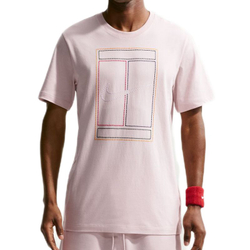 Теннисная футболка Nike Court Heritage Tennis - slit red