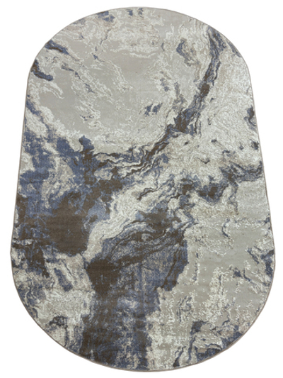 Ковер RIMMA LUX 38508A BEIGE / BLUE Овал