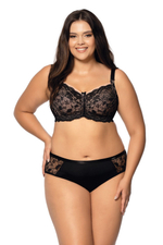 Бюстгальтер Carmela с чашками plus size без косточек (Размер: 75J) (Цвет: черный)