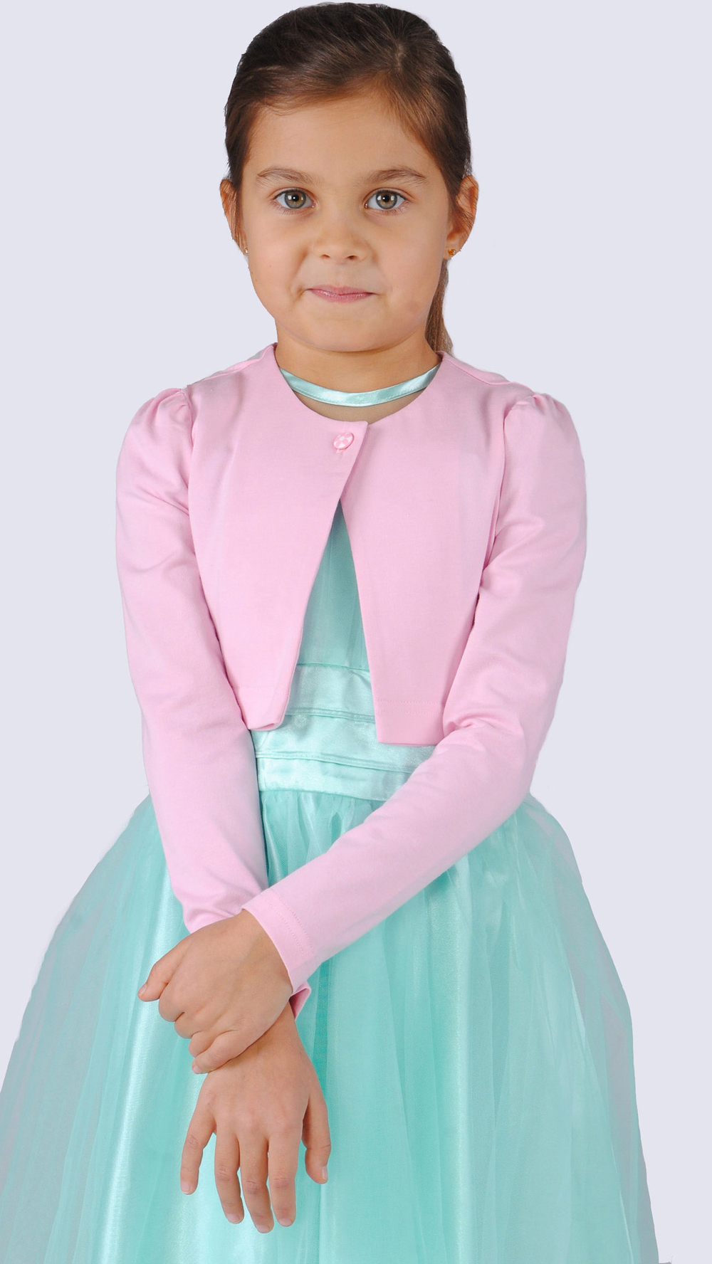Болеро трикотажное для девочки 2-8 лет Fleur de Vie