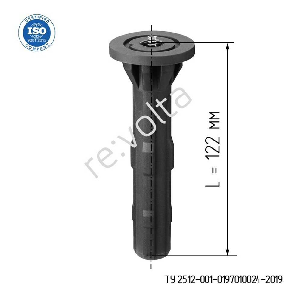 Наконечник - изолятор катушки зажигания Toyota / Daihatsu / RVLT-91