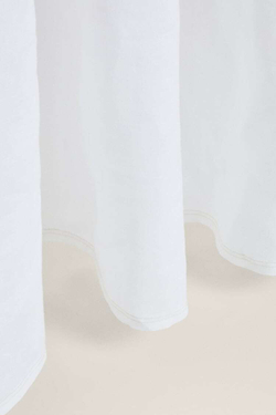 ZARA HOME XL ЛЬНЯНАЯ ЗАНАВЕСКА, БЕЛЫЙ