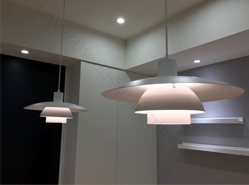 Pendant design lamp PH 4/3 by Louis Poulsen (White)