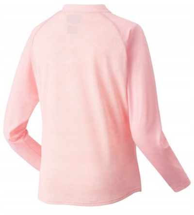 Женская футболка теннисная (dł. Рукава) Yonex T-Shirt Ladies RG Long Sleeve - french pink