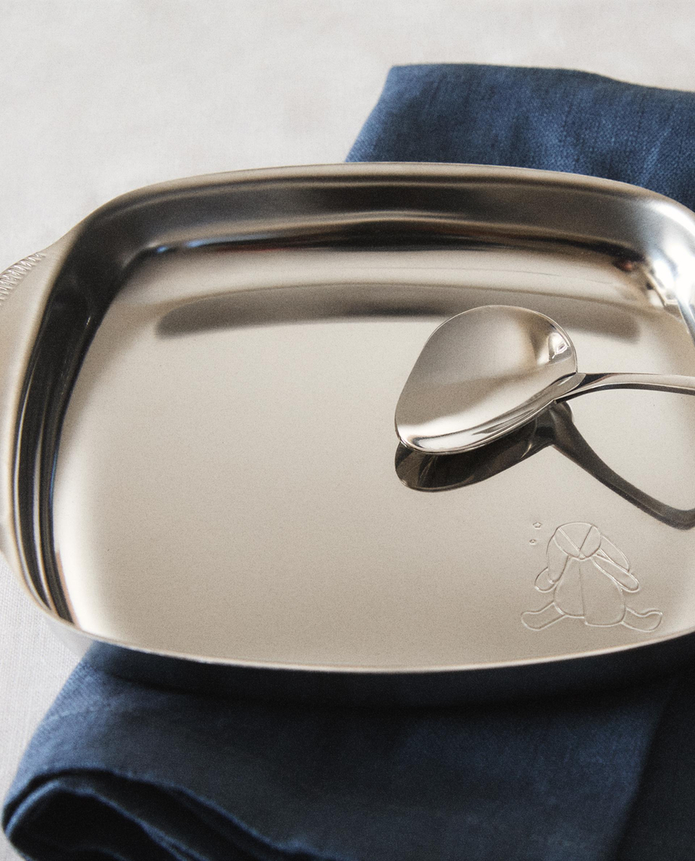 тарелка из нержавеющей стали Zara Home, фото 8
