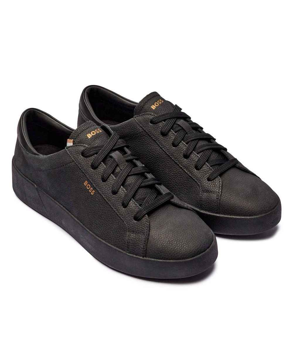 Кожаные кроссовки belwar tenn BOSS BLACK - черный(50529509)