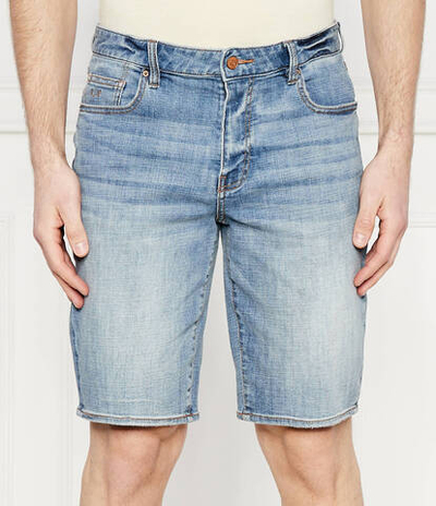 Джинсовые шорты BERMUDA Armani Exchange - голубой(3DZJ65 Z1XBZ)