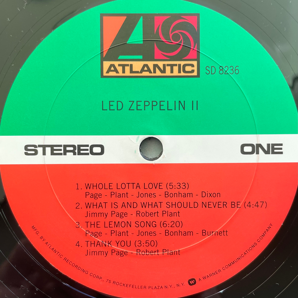 Led Zeppelin - Led Zeppelin II (США 2005г.) Vinyl 200 Gram