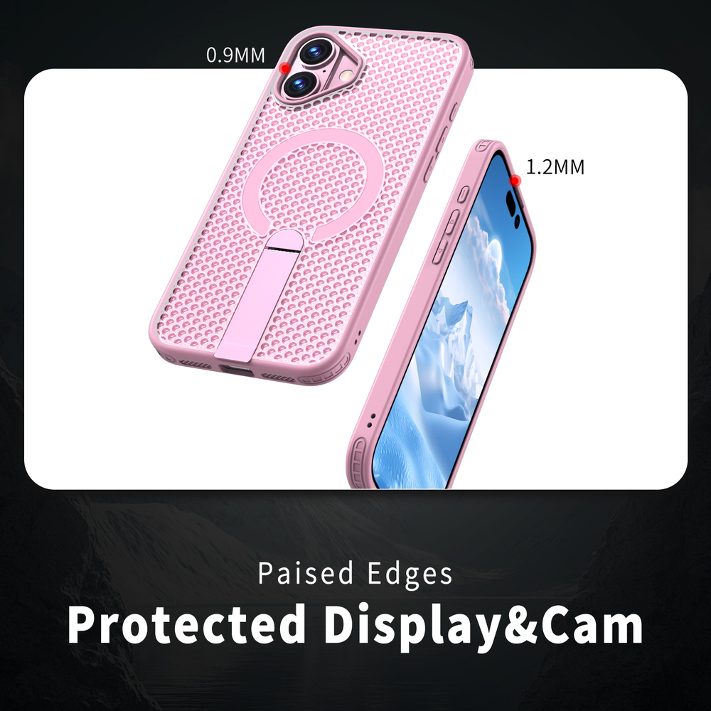 Прозрачный чехол Mesh Pro Magnetic Case для iPhone 16