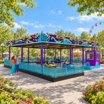Автодром 270 м² — оборудование аттракциона для парка развлечений