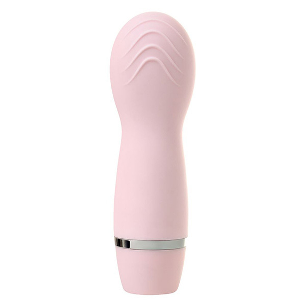 Розовый силиконовый массажер для лица ToyFa Yovee Gummy Peach 244002