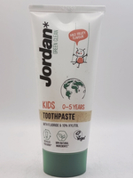 Jordan Green Clean Детская зубная паста от 0-5 лет фруктовый вкус, с экстрактом ромашки, 50 мл (из Финляндии)