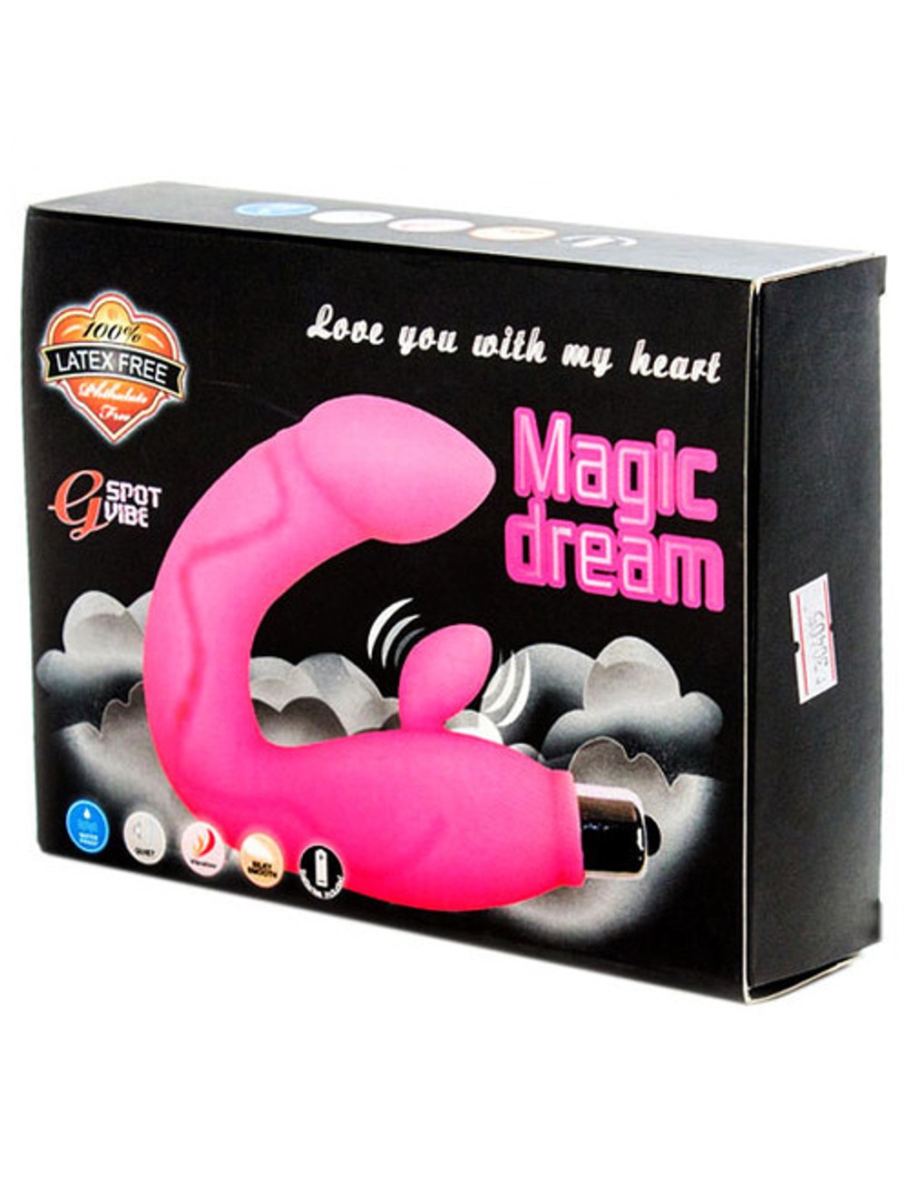 Вибратор для точки G и клитора Magic Dream (Цвет: розовый)