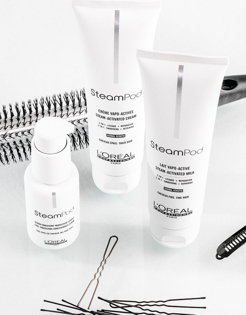 L'oreal Professionnel Steampod Молочко для тонких волос, 150 мл
