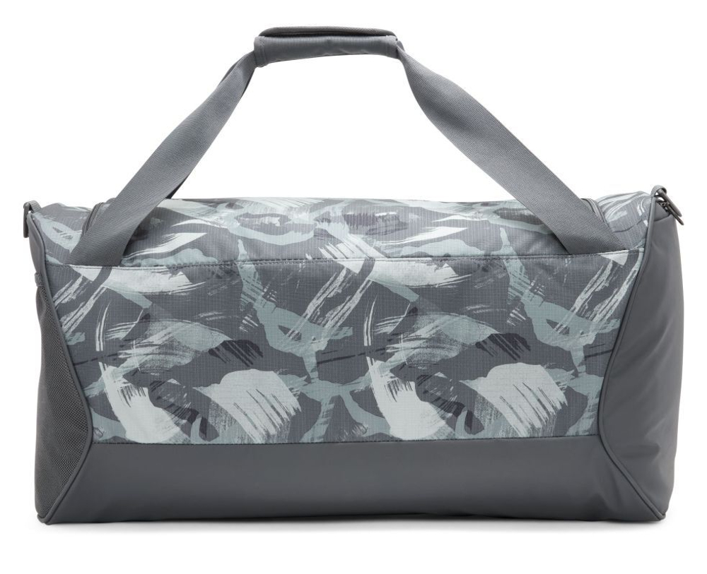 Сумка спортивная Nike Brasilia 9.5 Training Duffel Bag - iron grey/iron grey/bright cactus