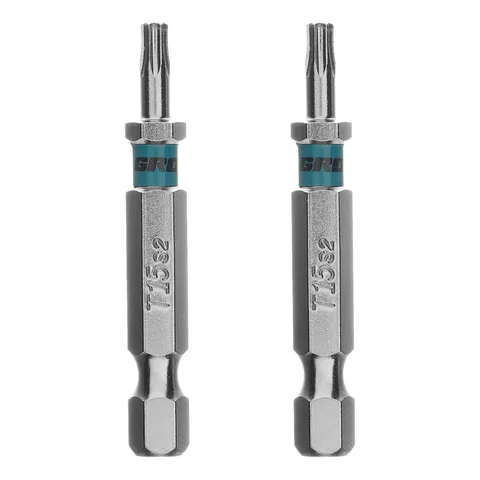 Бита Torx 15х50мм, сталь S2, шестигр., 2 шт. Gross
