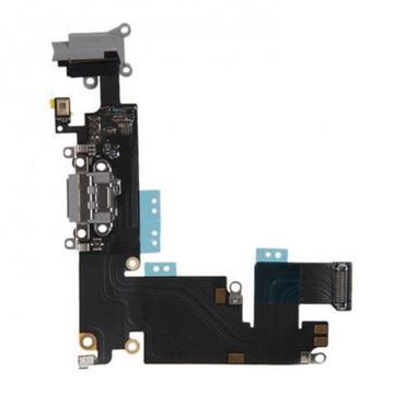 Шлейф с разъемом зарядки , микрофоном и антенной для Apple iPhone 6 Plus - черный