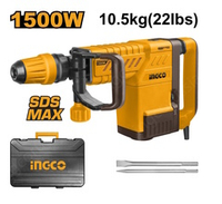 Отбойный молоток 1500Вт SDS-Max 6-25 Дж кейс SUPER INGCO PDB15006 INDUSTRIAL