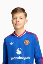 Футболка с длинными рукавами adidas Originals Manchester United 26/27 Away Junior - синий