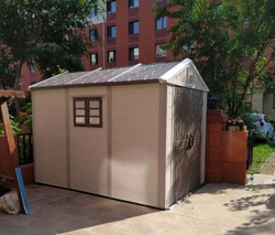 Садовый пластиковый сарай HouzBlock Comfort-3 (2.2x3.3 м)