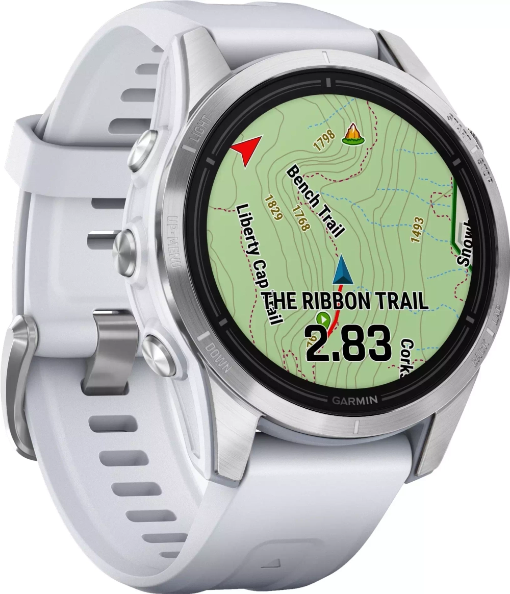 Смарт-часы Garmin EPIX Pro Gen 2 Standard Edition (42мм) белый 010-02802-01