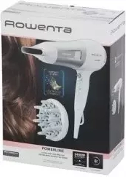 Фен Rowenta CV 5930, белый и серебряный