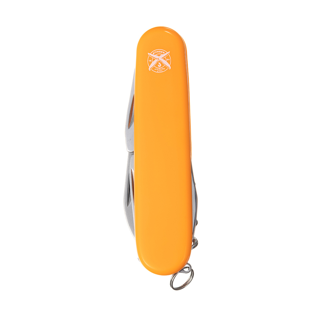 Нож перочинный 90 мм, 10 функций, в блистере STINGER FK-K5017-5PB