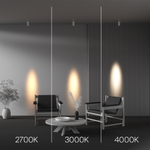Накладной светодиодный светильник Maytoni FOCUS LED C055CL-L12W2.7K-SS-W