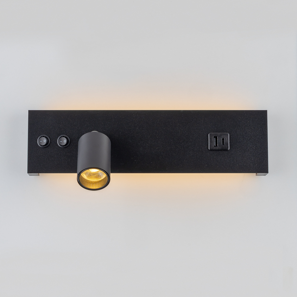 Citilux Декарт CL704461 LED USB Светильник с выключателем Чёрный