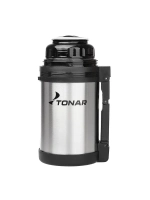 Термос (HS.TM-010) 1000ML (пласт.чашка, скл.ручка, ремень)