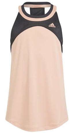 Футболка для девочки теннисная Adidas Club Tennis Tank Top - ambient blush/black