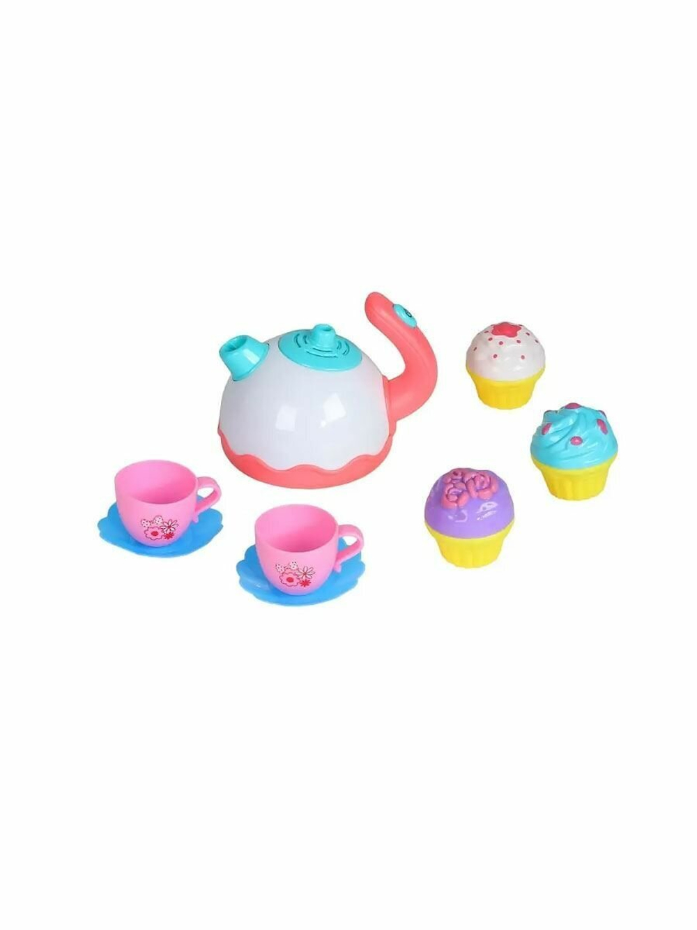 Чайный набор Water Kettle (8 предметов) (свет, звук, пар) 3361