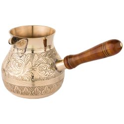 ТУРКА РЕЗНАЯ "GRAVING" 650МЛ. ЛАТУНЬ (КОР=30ШТ.)