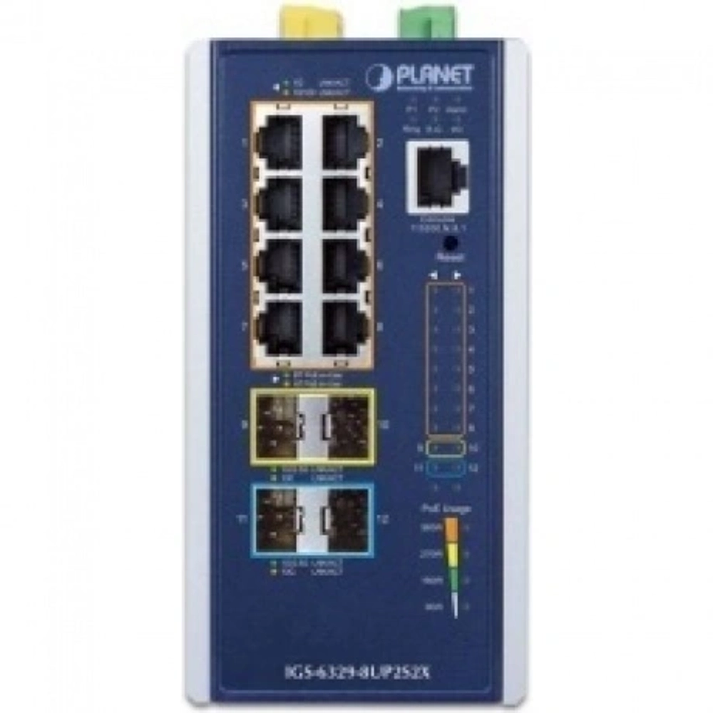 Коммутатор Planet IGS-6329-8UP2S2X