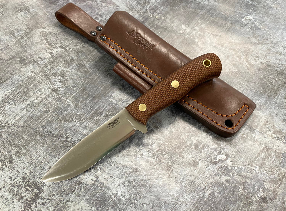 Нож Скаут, N690 конв., микарта койот, 237.0550