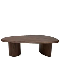 Кофейный стол Tatlin 105х26 см, шпон ореха