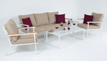 Лаунж зона Ideal Patio ФЕСТА бежевая с трехместным диваном