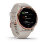 Смарт-часы Garmin Venu песочного цвета с золотистым безелем (010-02173-23)