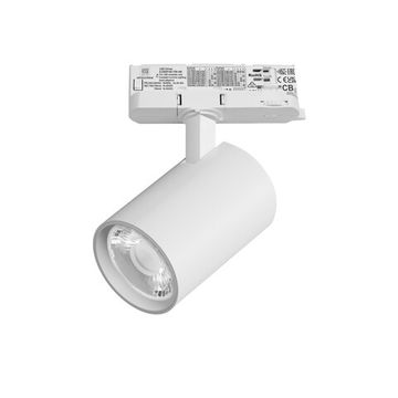 Светильник для трековой системы Quattro LED 15G с адаптером 24W 4000K A5246QT15G белый Alta Base Lightstar