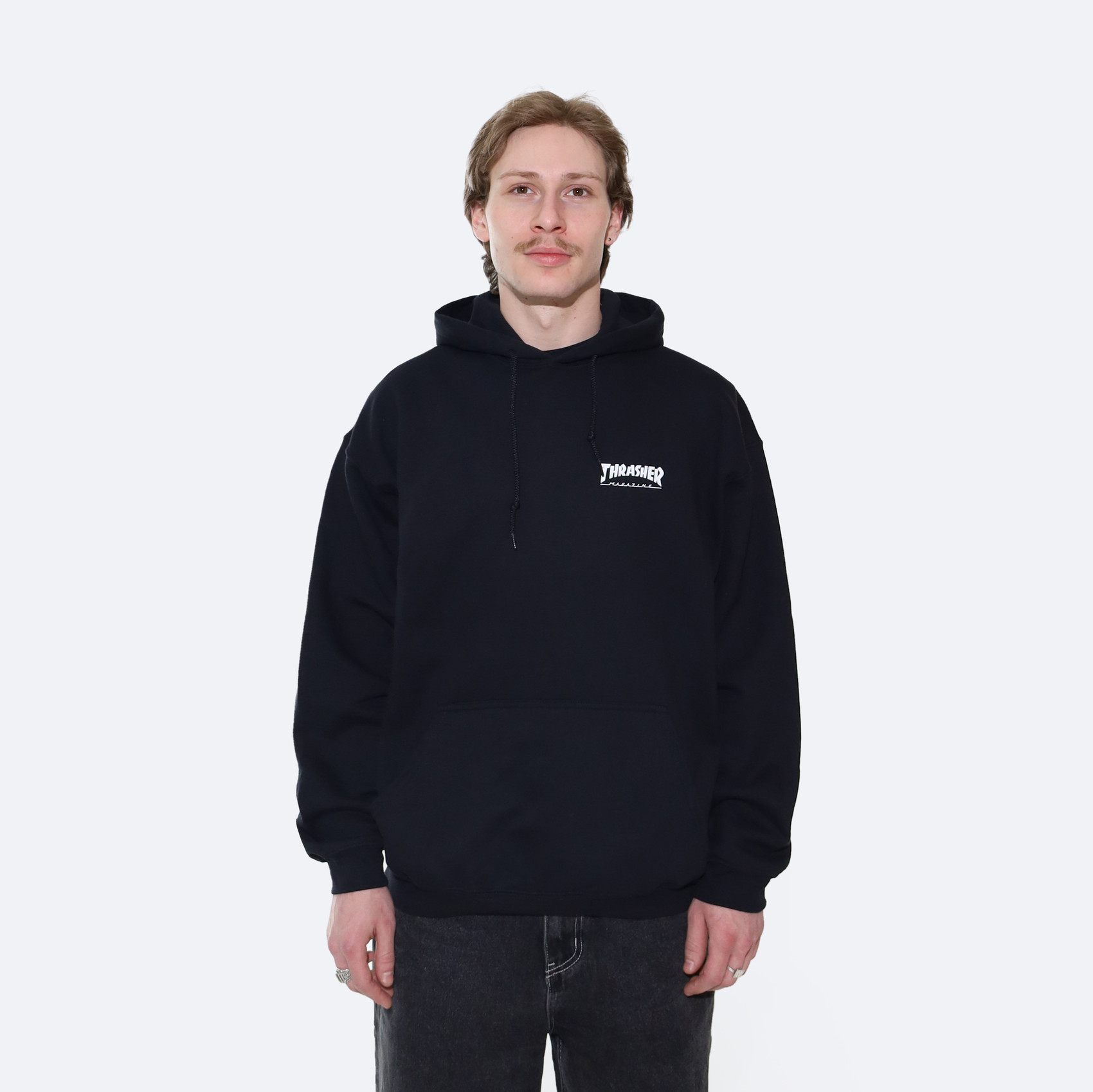 Худи Thrasher Little Thrasher Hood (black) артикул: - купить в магазине Дайс