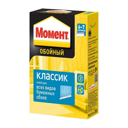 Клей обойный Момент Классик 200г
